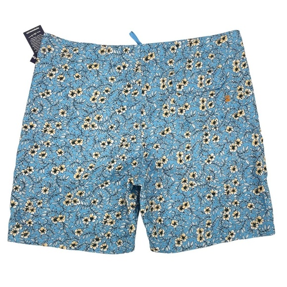 NWT Reyn Spooner 40 Board Shorts Country Hibiscus Floral Pattern Blue - Picture 5 of 5
